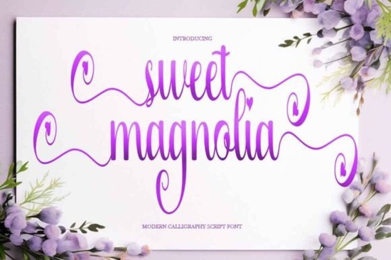 Sweet Magnolia Font